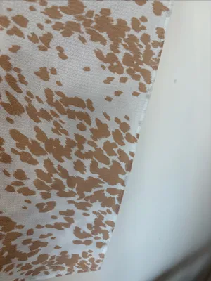 Buddy Love Cream & Tan Printed V-Neck Flutter Blouse thumbnail 4
