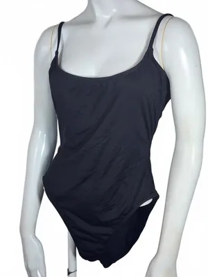 Anne Cole Studio Black One Piece Swimsuit with Thin Straps (14) thumbnail 2