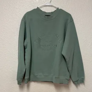 WHITE FOX Santa Monica Green Crewneck Sweatshirt Size S/M thumbnail 6