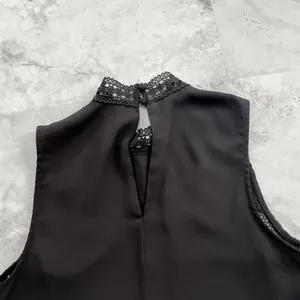 BB Dakota Black Chiffon Tank Top‎ Lace Sleeveless Size Xsmall XS thumbnail 4