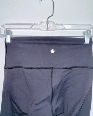 Lululemon Wunder Under High Rise Tight Full Length Leggings Black 6 thumbnail 7