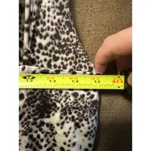NWT Saints & Secrets On The Prowl Asymmetrical Dress Animal Print Size Medium thumbnail 6
