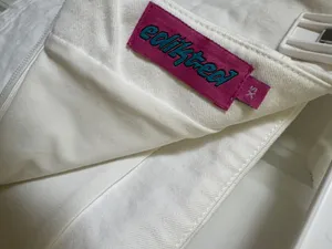 Edikted white mini skirt thumbnail 2