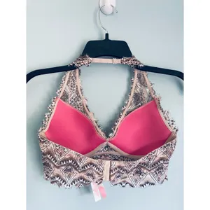 Victoria's Secret Bralette Halter Small Aztec Print Boho Festival thumbnail 5