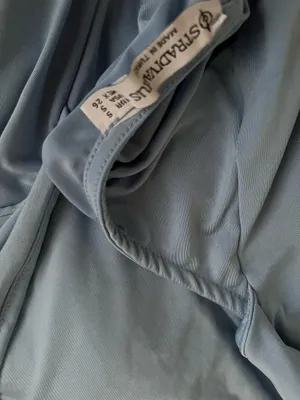Stradivarius Open Back Blue Top thumbnail 3