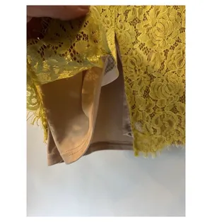 Yellow Lace Lulus Mini Dress thumbnail 7