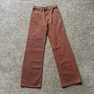 Free People We The Free Tinsley Baggy High-Rise Jeans NWOT Size 24 Chocolate thumbnail 4