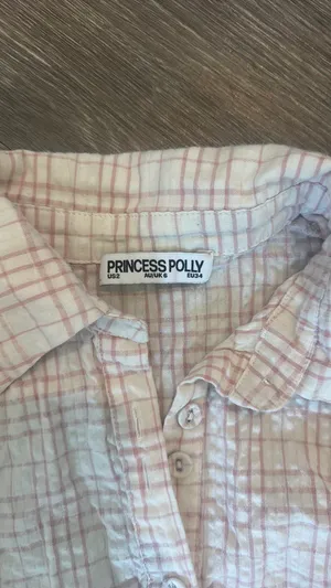 Princess Polly Plaid Shirt Button Down thumbnail 2