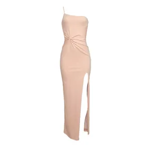 NOOKIE Lust One Shoulder Gown, Blush, Medium thumbnail 13
