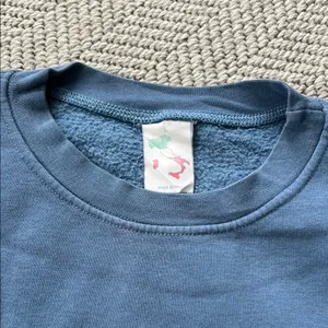 Italia Blue Crewneck Sweatshirt thumbnail 2