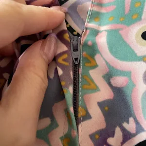 Vintage Handmade Plus Size Funky‎ Kaftan Butterfly Sleeve thumbnail 2