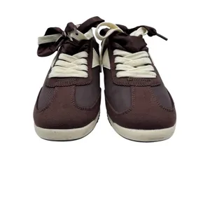 Universal Thread Women's 10 Brown Skyler Sneakers Ribbon Laces Memory‎ Foam thumbnail 3