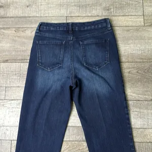 Bandolino Dark Blue Straight Leg Jeans thumbnail 8