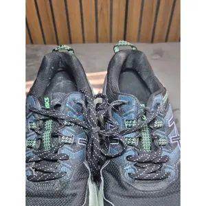 Asics Women's Black and Green Boots thumbnail 5