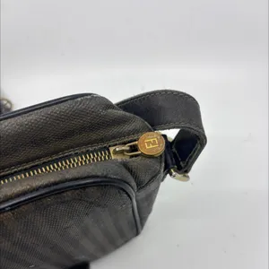 Vintage Fendi Crossbody Bag - Brown/Black thumbnail 5