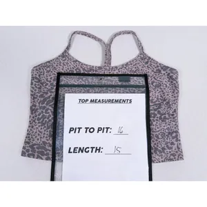 Beyond Yoga Spacedye Cropped Tank Top Size XL Cheetah Leopard Pilates Yoga Gym thumbnail 7