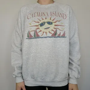 Hanes Vintage 90s Catalina Island California Sweatshirt thumbnail 2