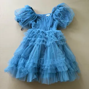 Ivy City Co. Tulle Puff-Sleeve Fairytale Dress thumbnail 4