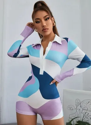 Long Sleeve Romper thumbnail 1