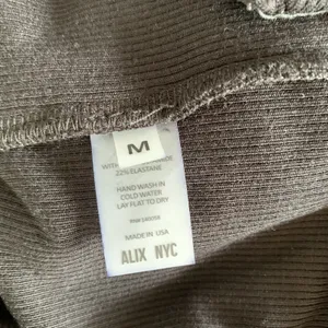 Alix NYC Bodysuit Medium Black Long Sleeve Slim Fit Sexy Club Minimal thumbnail 6
