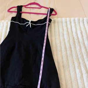 Peppermayo Candace Black Mini Dress with White Trim thumbnail 7