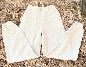 Relaxed high rise joggers heather grey size 2 lululemon thumbnail 2