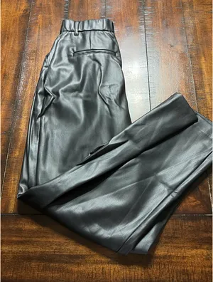 Leather Abercrombie & Fitch Pants thumbnail 1