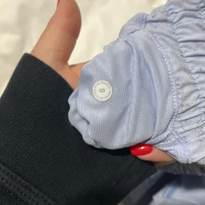 Blue and Grey lululemon speed up shorts 2.5” thumbnail 3