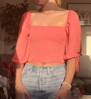 Emilia Square Neck Blouse thumbnail 2