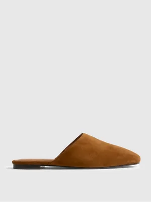 Madewell The Mylie Glove Mule in Glaze Walnut Brown Suede Size 6 thumbnail 2