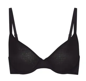 NWT Skims Weightless Demi Bra In onyx Black size 32 D thumbnail 1
