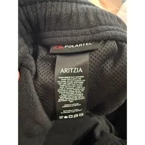 Golden by Aritzia Polartec Fleece Shorts Black Womens XS 119280 Tna Logo‎ thumbnail 5