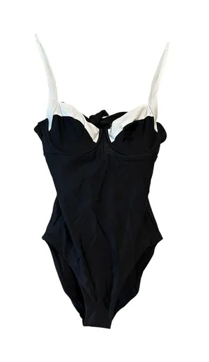 Quince Italian Underwire One-Piece Swimsuit size L NWT! thumbnail 1