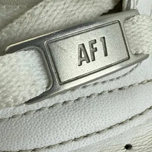 Nike Air Force 1 Men's White Low Top Lace Up Sneakers Athletic Running Shoes 9.5 thumbnail 7