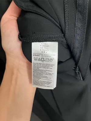 GAP Black Wide-Leg Dress Pants thumbnail 6