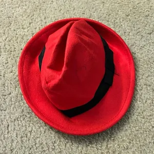 Hat Halloween costumes red hat cute as shown on photo thumbnail 1