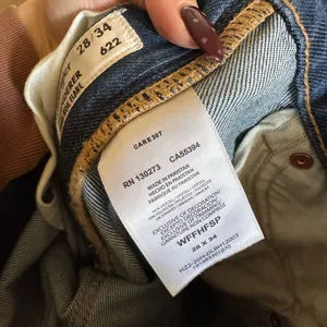 Wrangler Wanderer High‎ Rise Flare Jeans Size 28 x 34 Tall Dark Indigo 622 thumbnail 8