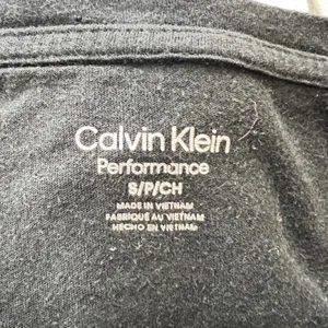 1269 | Calvin Klein Performance‎ V-Neck Activewear Tee Black Womens Small thumbnail 3