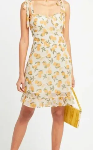 O.P.T‎ Lemon Tank Mini Dress Sz XS Yellow thumbnail 1