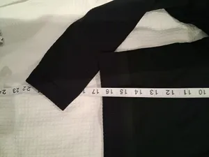 CALIA by Carrie Underwood Black Long-Sleeve Cropped Top thumbnail 8