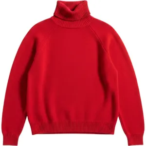 J.Crew Womens Supersoft Yarn Turtleneck Sweater Red Wool Alpaca‎ Blend XS thumbnail 1