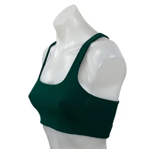 Free People FP Movement Green Racerback Yoga Athletic Sports Bra Crop Top Sz XS thumbnail 2