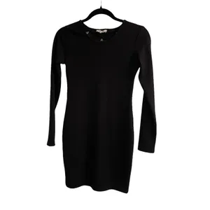 Parker Mariel Black Mini Dress Open Back Bodycon thumbnail 3