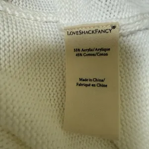 LoveShackFancy‎ Indiana Mini Dress Womens Large Tennis White Embroidered Knit thumbnail 9