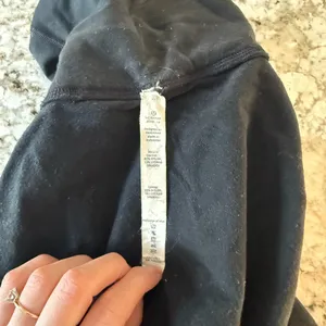 lululemon Define Jacket Black Full Zip Luon Size 8 Thumbholes thumbnail 5