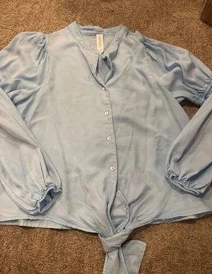 Amadi blouse Blue Size M thumbnail 1