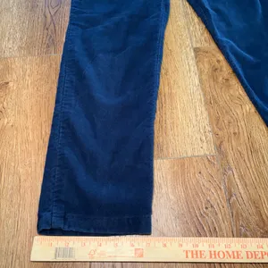Lauren Jeans Co Navy Blue Twill Pants Womens 8 High Rise Straight Leg Cotton thumbnail 4