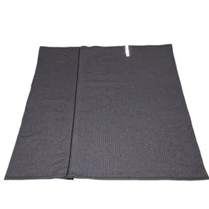 Lululemon Vinyasa Heathered Black Herringbone Scarf Rulu thumbnail 6