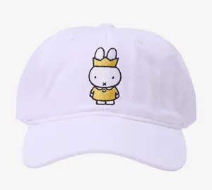 Miffy Crown Cap Hat White thumbnail 1