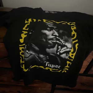 Tupac T Shirt Black thumbnail 1